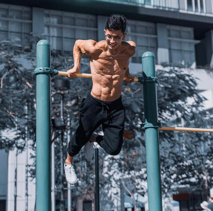 Calisthenics HIIT workout and resistance training for 2 persons Jay Cheung