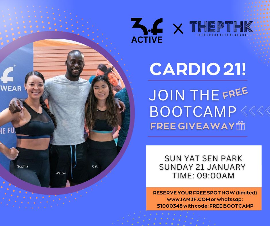 free bootcamp sunday 21JAN Sun Yat San Park Hongkong. Free workout