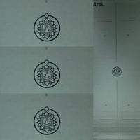 ARPI - The Essential Yoga mat Military green line 1.5mm, 2.5mm and 4.5mm