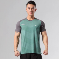 Men's functional workout t-shirt " Mario" Mint Green