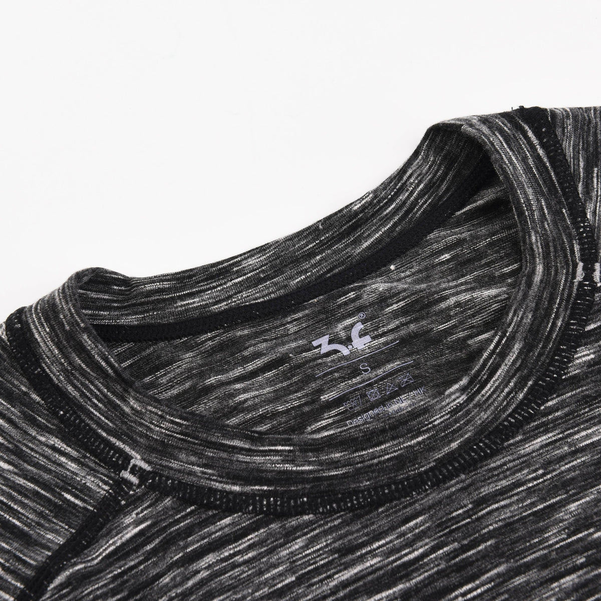 Men's functional workout t-shirt " Axel" collar - IAM3F