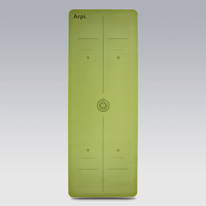 Apple green mat for all your yoga, pilates, fitness practices