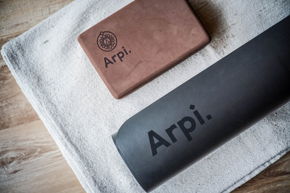 3F Arpi yoga block and mat for yoga