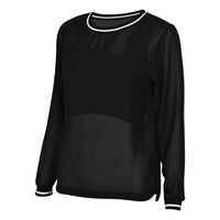 Transparent long sleeve shirt "Gabby" - IAM3F