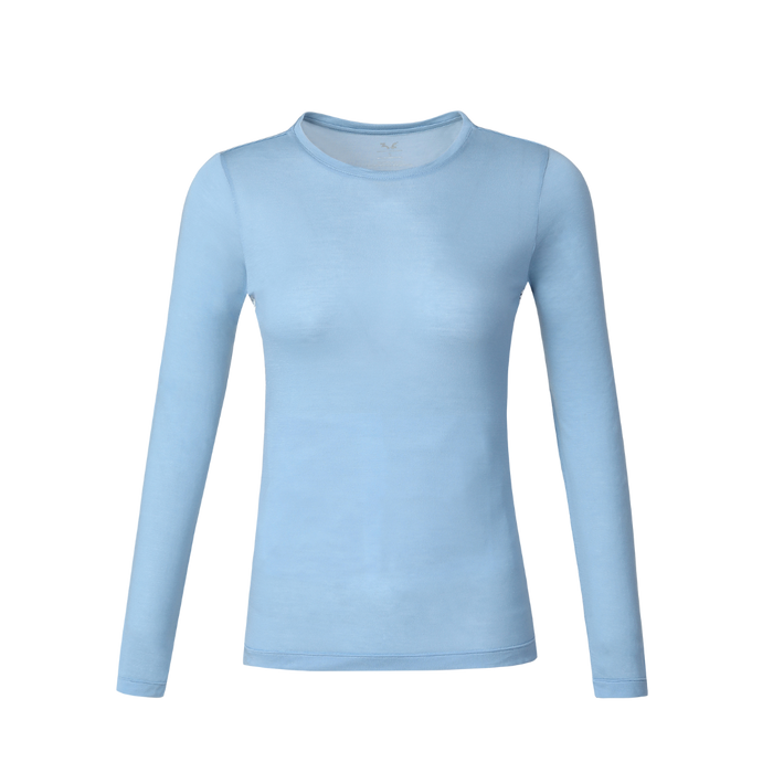 Upgrade your wardrobe with the comfy, classic Tamara long sleeve shirt. Its slim fit and crew neck offer an effortless, trendy look for cooler days. Embrace the chill and make this shirt your go-to favorite. It comes with a thick laundry meshbag to safeguard your belongings and keep your activewear fresh.