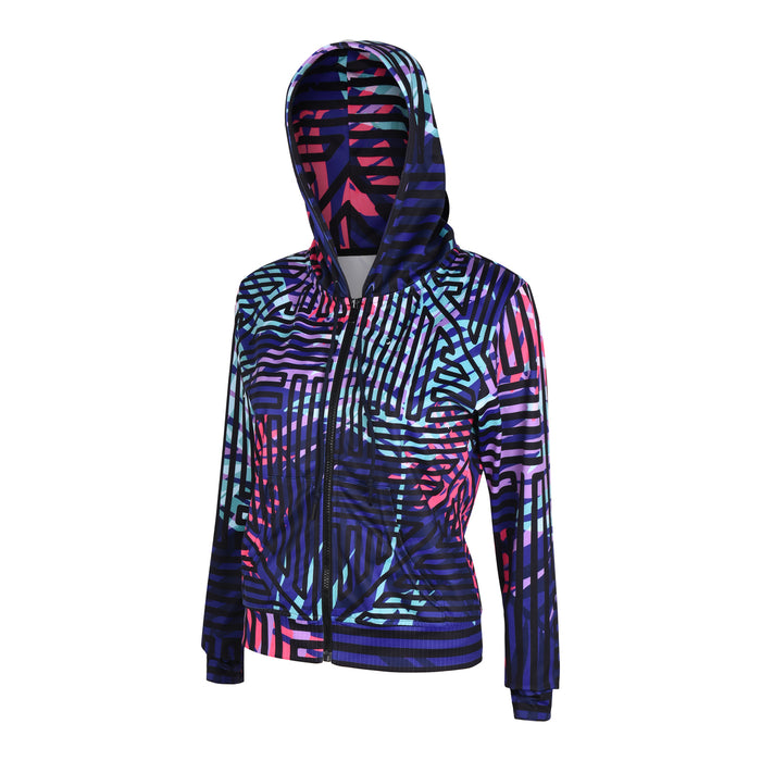 Women's hoodie "Steffi" with handy pockets inside - IAM3F