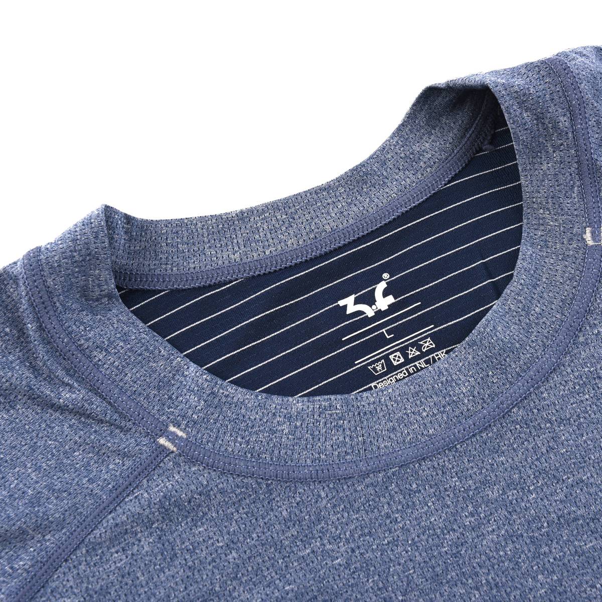 Men's functional workout t-shirt " Gus" collar- IAM3F