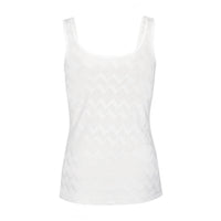 Tanktop " Michelle" in soft white lace - IAM3F