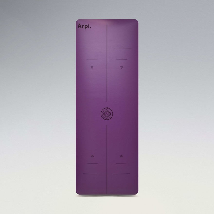 ARPI - The Essential Yoga mat Purple 1.5mm & 4.5mm