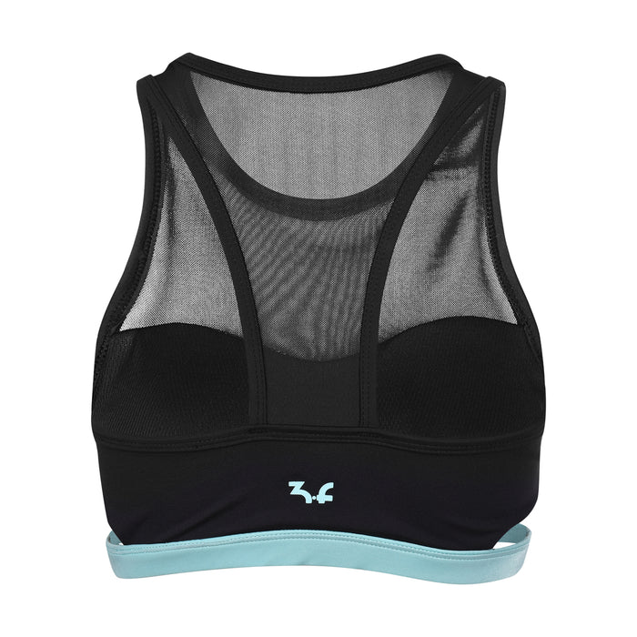 Bamboo made women's sportsbra " Sally" BACK - IAM3F