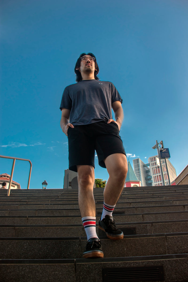 Stay fresh All Day with the "Bo" Cooling T-Shirt in Sky blue