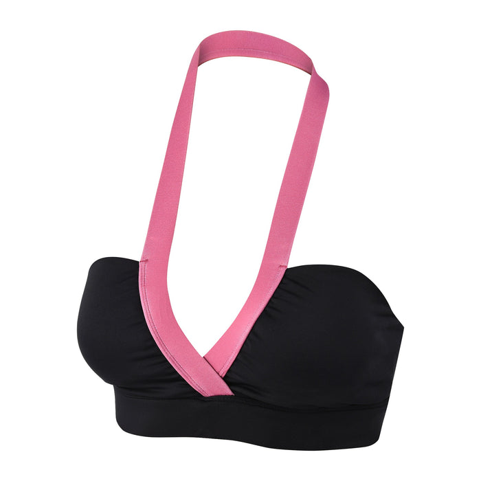 Fvwitlyh Wonderbra Bras For Women Women'S European And American Large  Sports Slim Fit Strap Solid Yoga Bra Pink,40