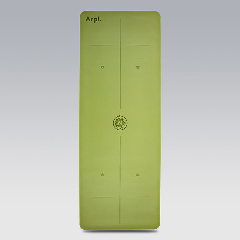 Apple green mat for all your yoga, pilates, fitness practices