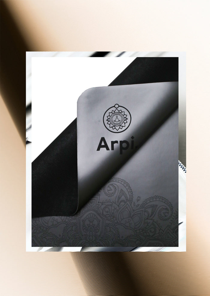 ARPI - The Essential Yoga mat Black Angel 1.5mm, 2.5mm & 4.5mm