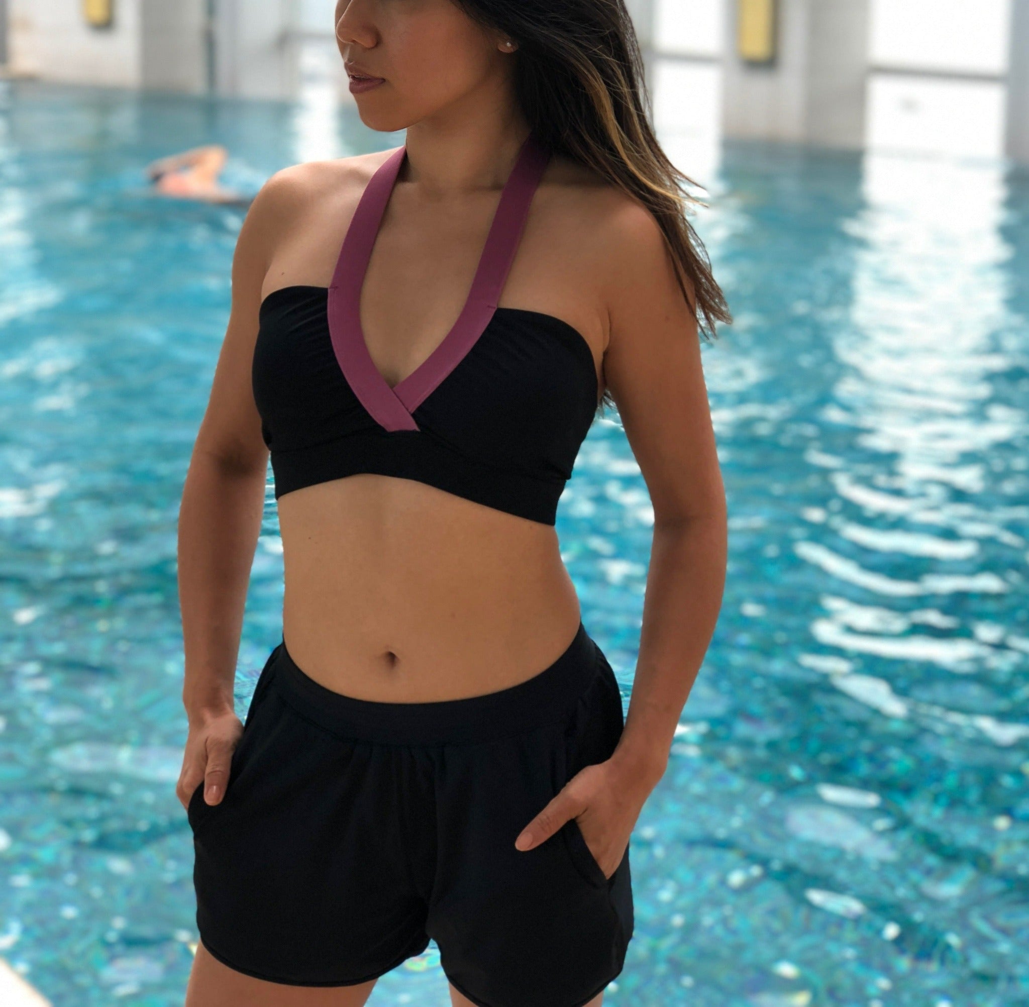 3F activewear Bamboo made women's sports bra Lisa for yoga, fitness –  IAM3F